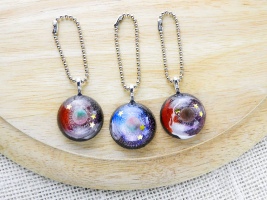 Wear the Universe: The Mesmerizing Charm of the Solar Orbit Necklace