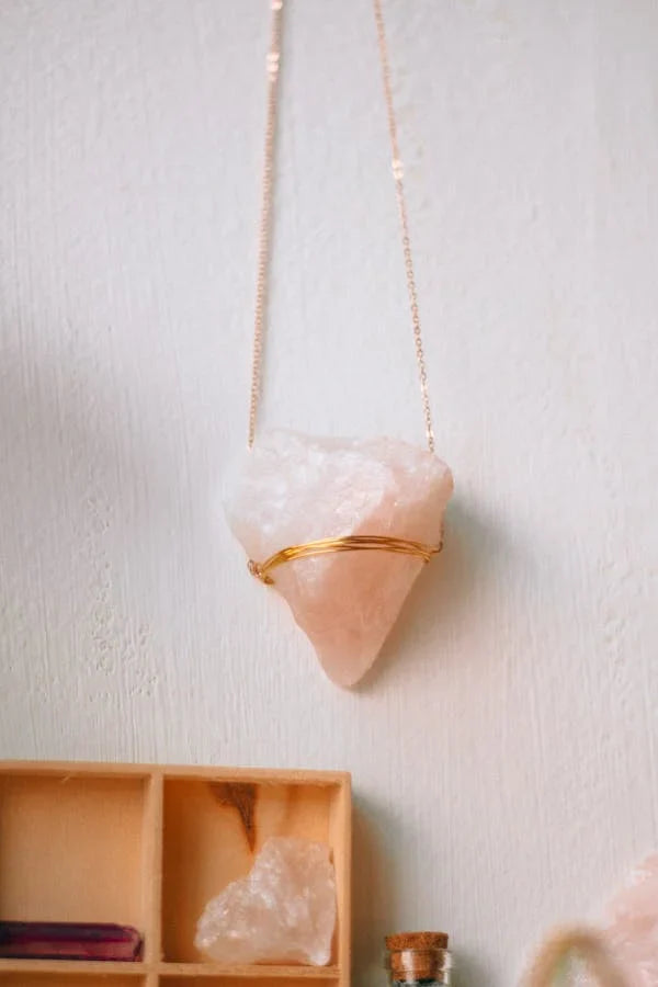 Golden Healer Quartz Pendants: Beauty and Healing Combined