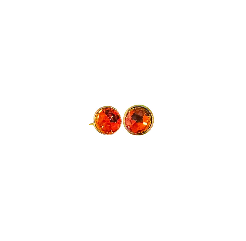 ACJ - Halo Crystal Studs (5mm)