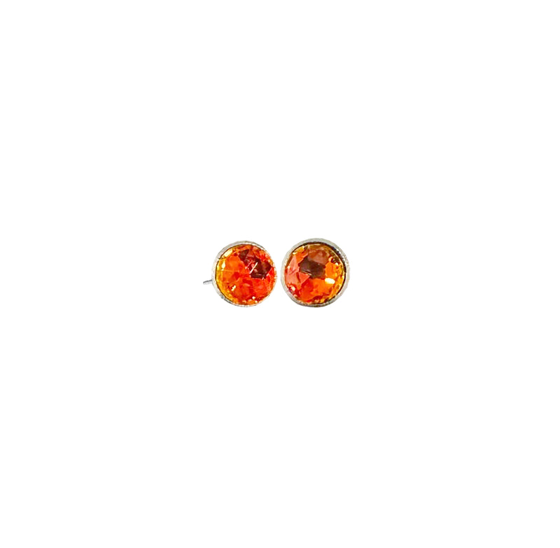 ACJ - Halo Crystal Studs (5mm)