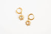 ACJ - Sunburst Crystal Earrings