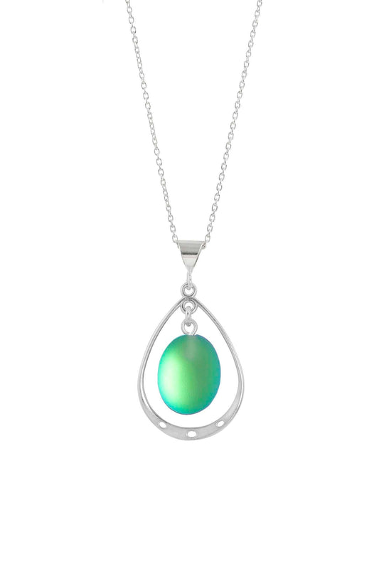 Oval with Loop Pendant