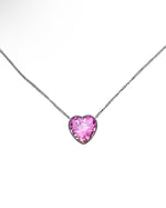 ACJ - Heart Crystal Necklace