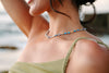 Luminous Crystal Circle Necklace