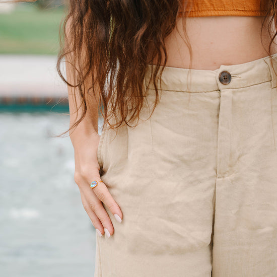 Rings collection, blends contemporary minimalism with sculptural elegance; its graceful drop-inspired silhouette makes a refined statement that elevates everyday wear and special occasions with understated sophistication and versatile styling.