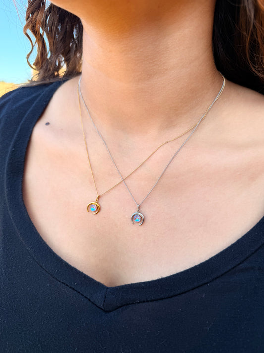 ACJ - Crescent Pendant