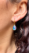 Colorful Blue Drop Earring
