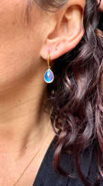 ACJ - Teardrop Crystal Earrings