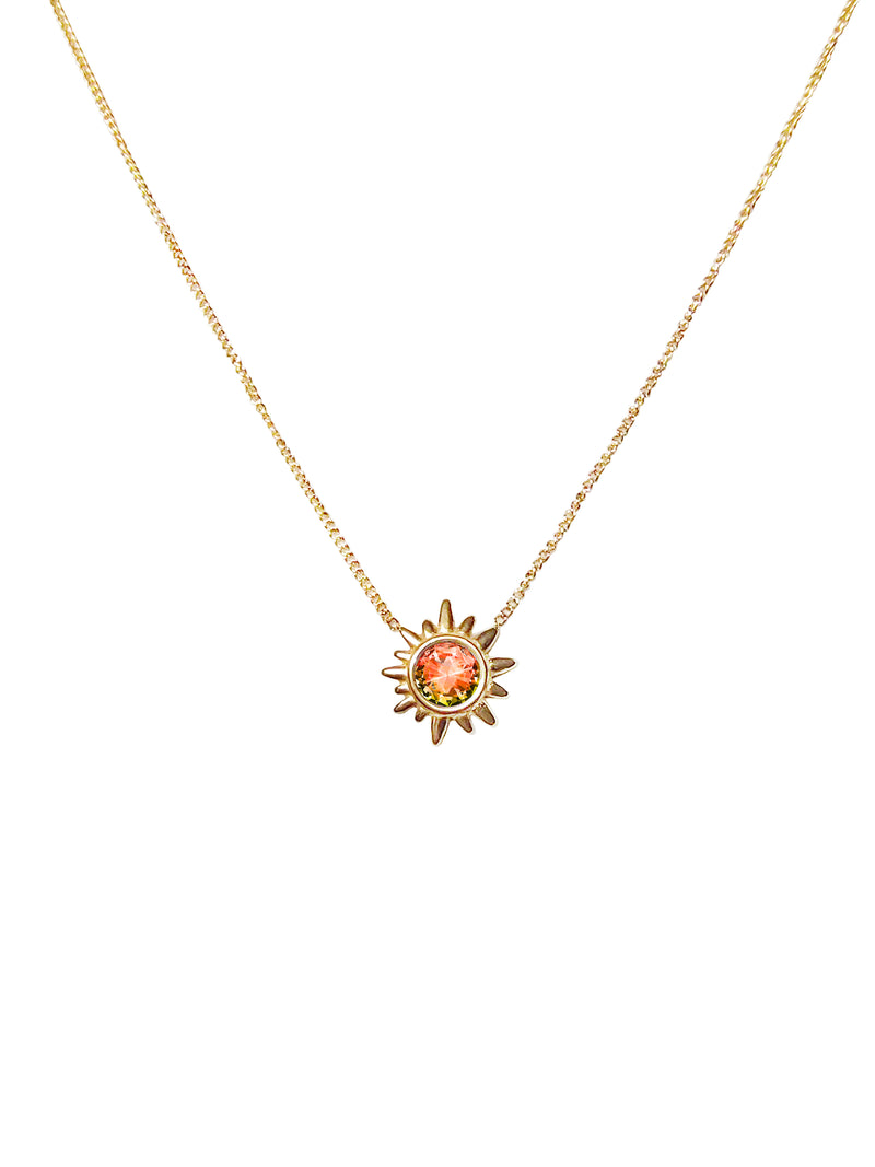 ACJ - Sunburst Crystal Necklace