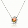 ACJ - Sunburst Crystal Necklace
