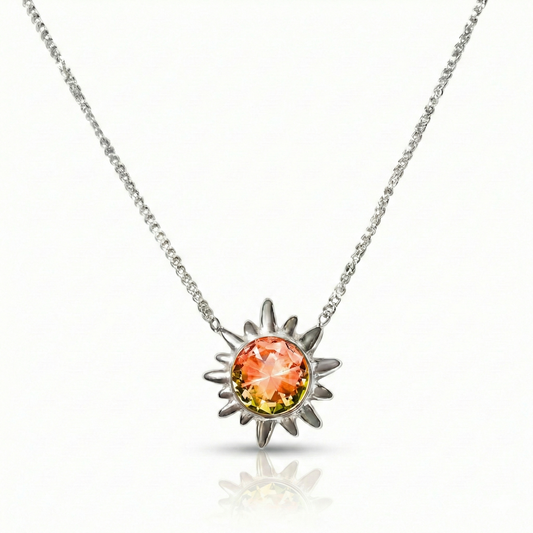 ACJ - Sunburst Crystal Necklace