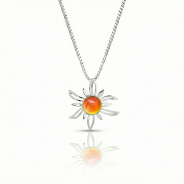 Sterling Silver Sun Pendant
