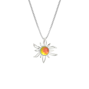Sterling Silver Sun Pendant