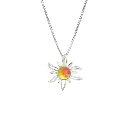 Sterling Silver Sun Pendant