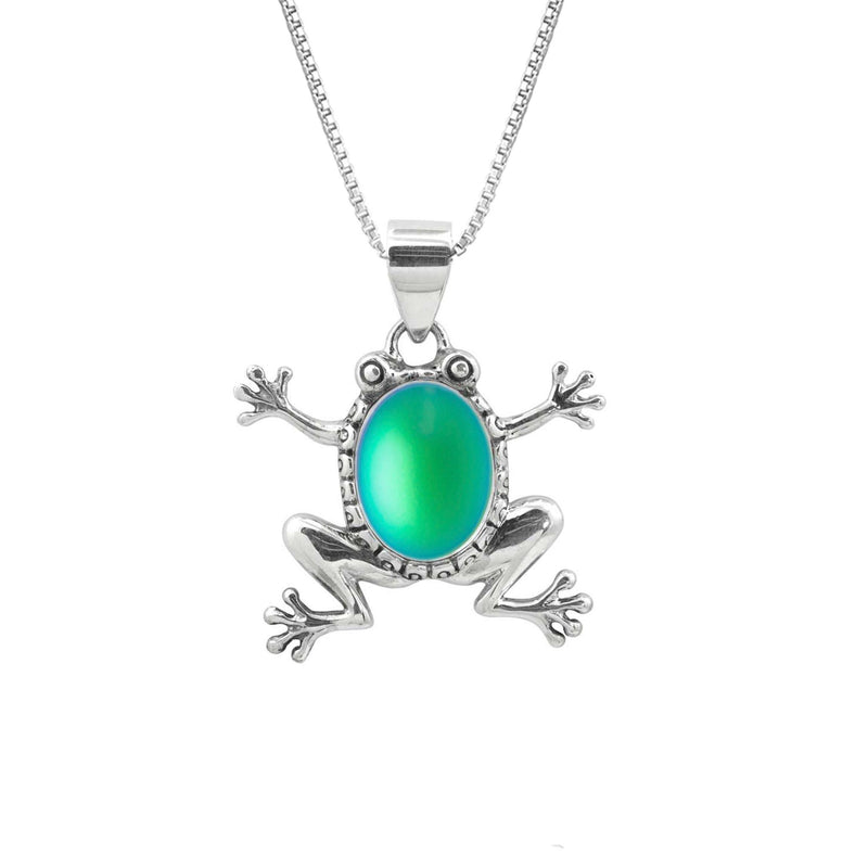 Crystal Frog Pendant