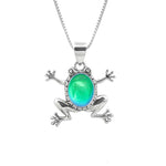 Crystal Frog Pendant