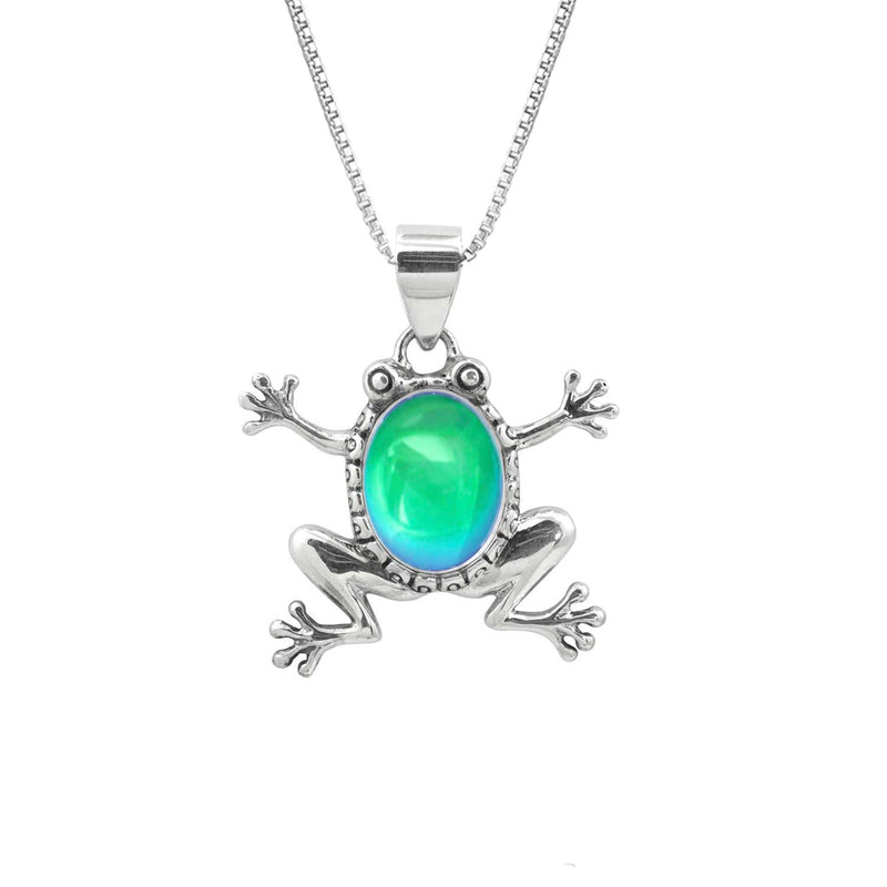 Crystal Frog Pendant