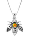 Sterling Silver Bee Pendant