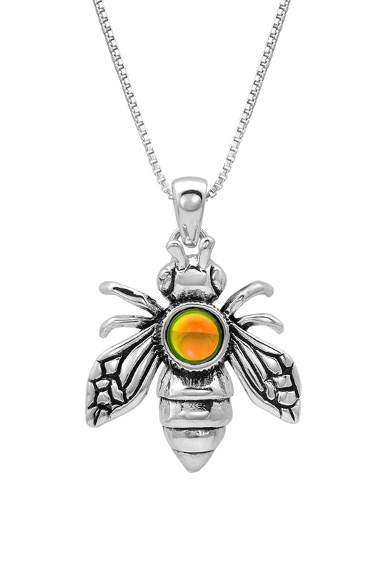 Sterling Silver Bee Pendant