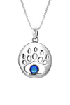 Sterling Silver Bear Paw Pendant