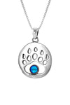 Sterling Silver Bear Paw Pendant