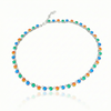 Luminous Crystal Circle Necklace