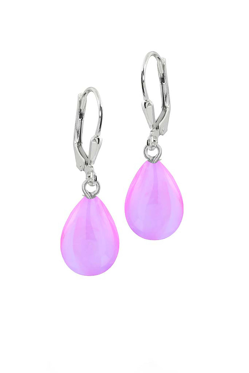 Crystal Drop Earrings | LeightWorks Sterling Silver Crystal