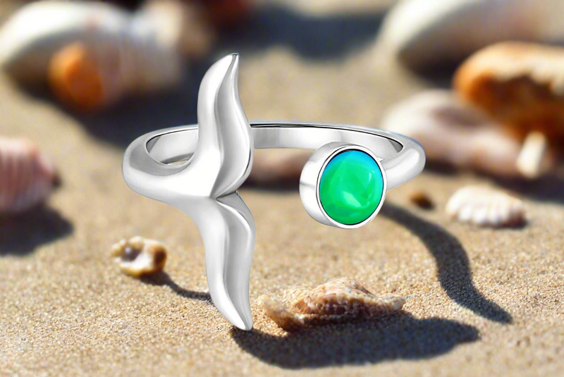 Whale Tail Ring