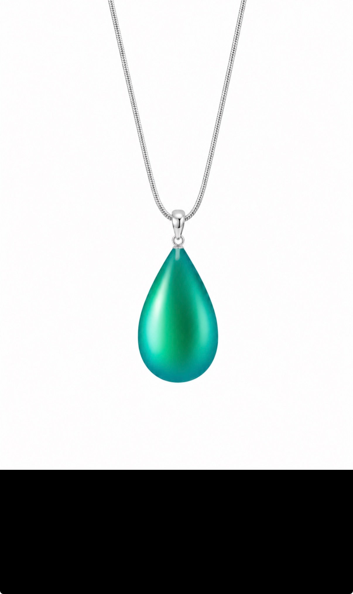 a beautiful, simple addition to any outfit. Pair it with our crystal Drop Earrings (EAR-020) for a complete ensemble. LeightWorks handmade pendants comes in a wide variety of colors and shine with an iridescent glow of color from within. 