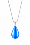 a beautiful, simple addition to any outfit. Pair it with our crystal Drop Earrings (EAR-020) for a complete ensemble. LeightWorks handmade pendants comes in a wide variety of colors and shine with an iridescent glow of color from within. 