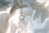 ACJ - Eclipse Crystal Pendant  (16mm Circle)
