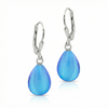  Dangle Crystal Drop Earrings are the perfect choice. Crafted with .925 sterling silver lever-back components with stunning aurora borealis iridescent polished blue crystals to take center stage.