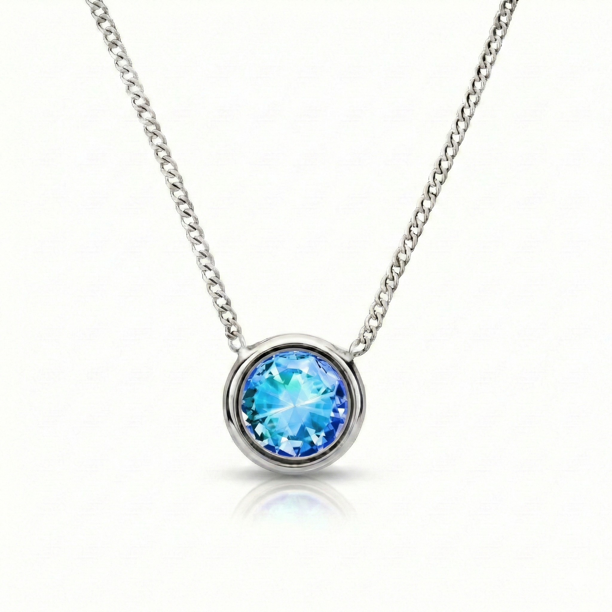 ACJ - Halo Crystal Necklace (9mm) – LeightWorks