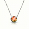  Halo Crystal Necklace, a stunning centerpiece in our Pendant collection that radiates pure elegance. This exquisite necklace showcases a dazzling 9mm fire crystal, durable stainless steel with a 16"-18" adjustable chain.