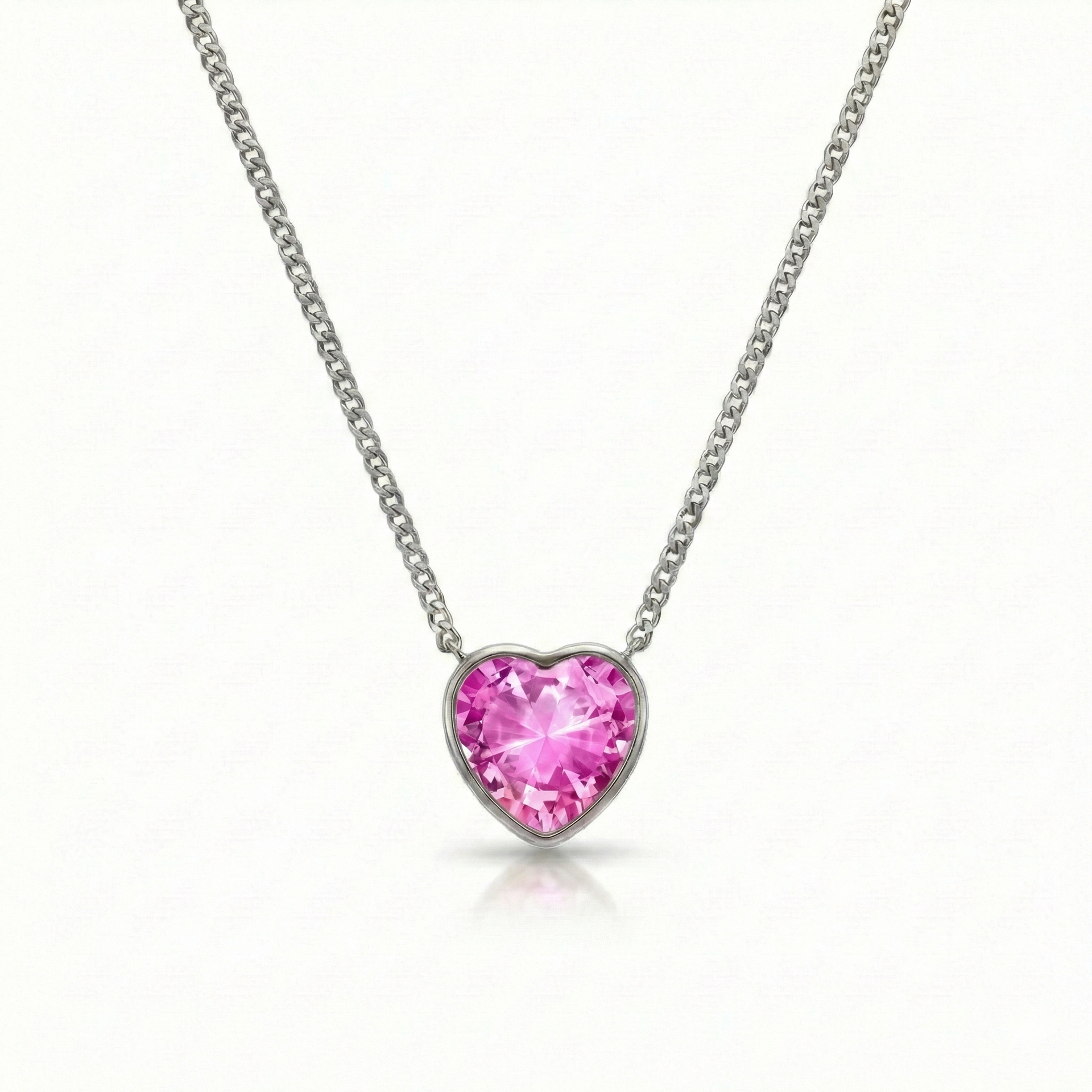 ACJ - Heart Crystal Necklace – LeightWorks