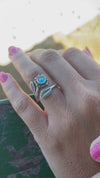 Sterling Silver Flower Ring
