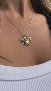 Sterling Silver Sun Pendant