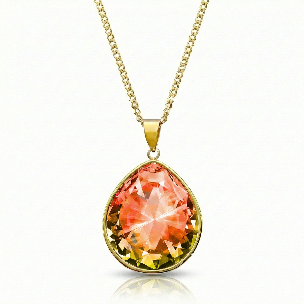 ACJ - Teardrop Crystal Pendant – LeightWorks ACJ - Teardrop Crystal Pendant – LeightWorks
