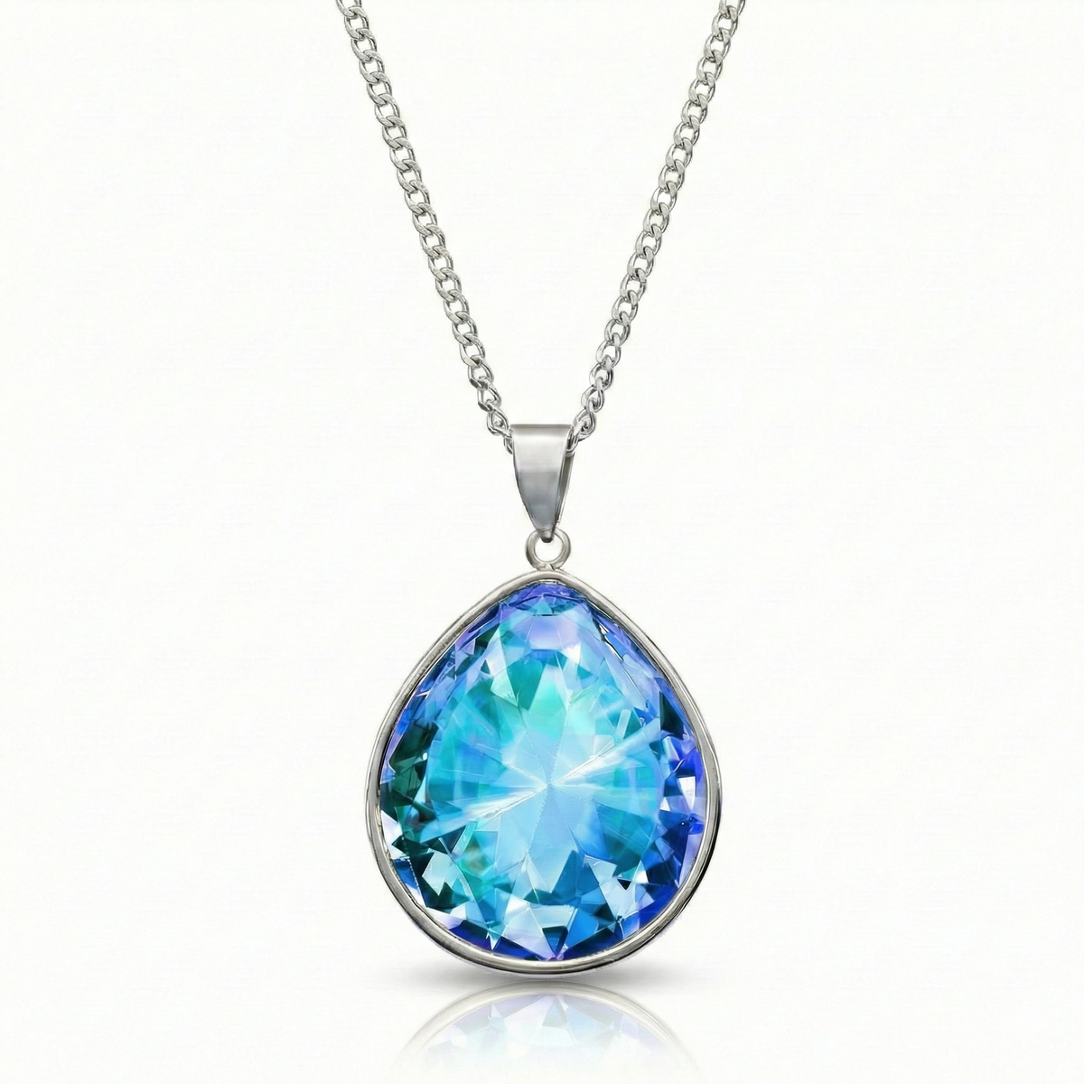 ACJ - Teardrop Crystal Pendant – LeightWorks ACJ - Teardrop Crystal Pendant – LeightWorks