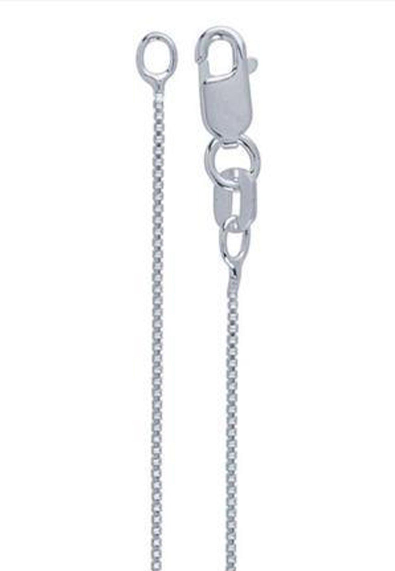 Sterling Silver Box Chain - .7mm Online At LeightWorks.com