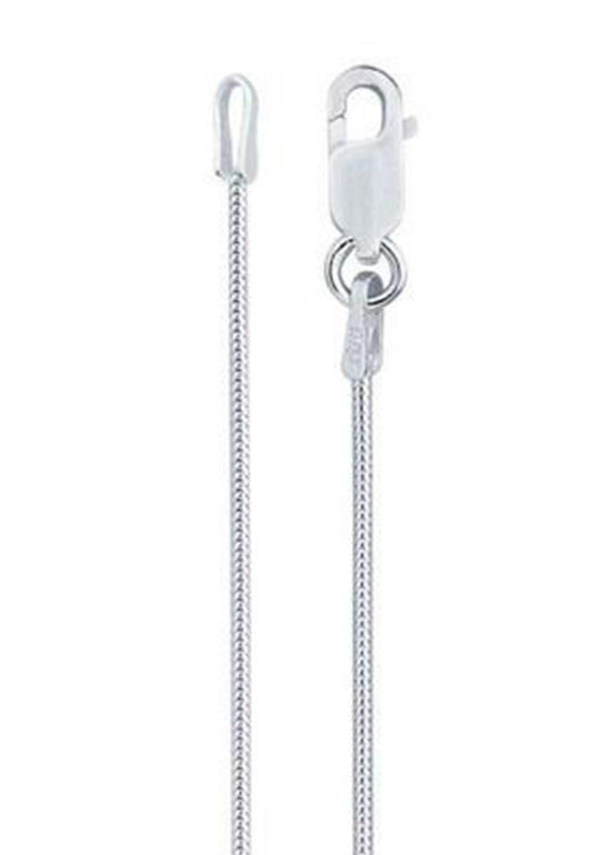 Sterling Silver Snake Chain - 1.0 mm - LeightWorks