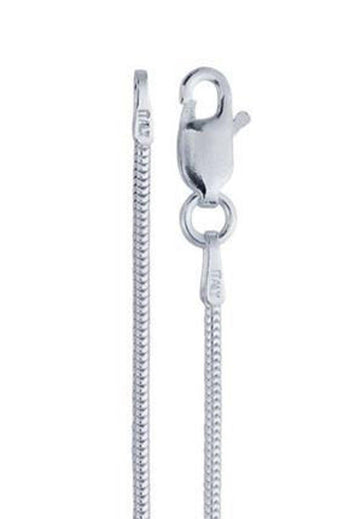Sterling Silver Snake Chain - 1.2mm - LeightWorks