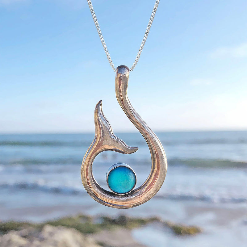 Whale's Tail Pendant - LeightWorks