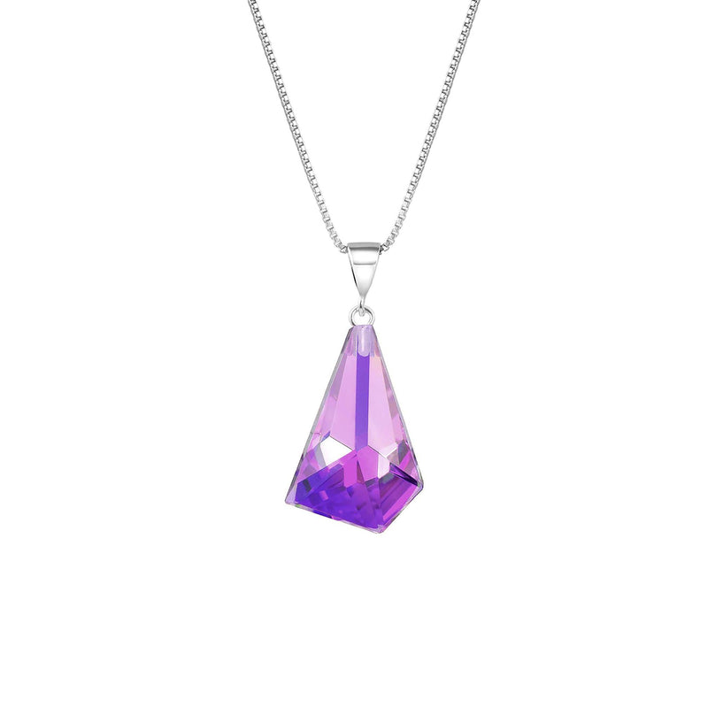 elegant small circle crystal necklace – Ocean Fashion