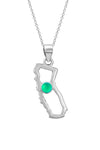 Sterling Silver California Pendant