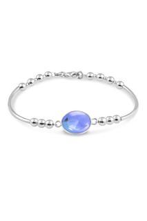 Oval with Beads Bracelet - LeightWorks