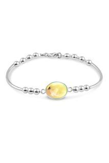 Oval with Beads Bracelet - LeightWorks