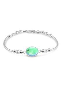 Oval with Beads Bracelet - LeightWorks