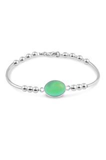 Oval with Beads Bracelet - LeightWorks