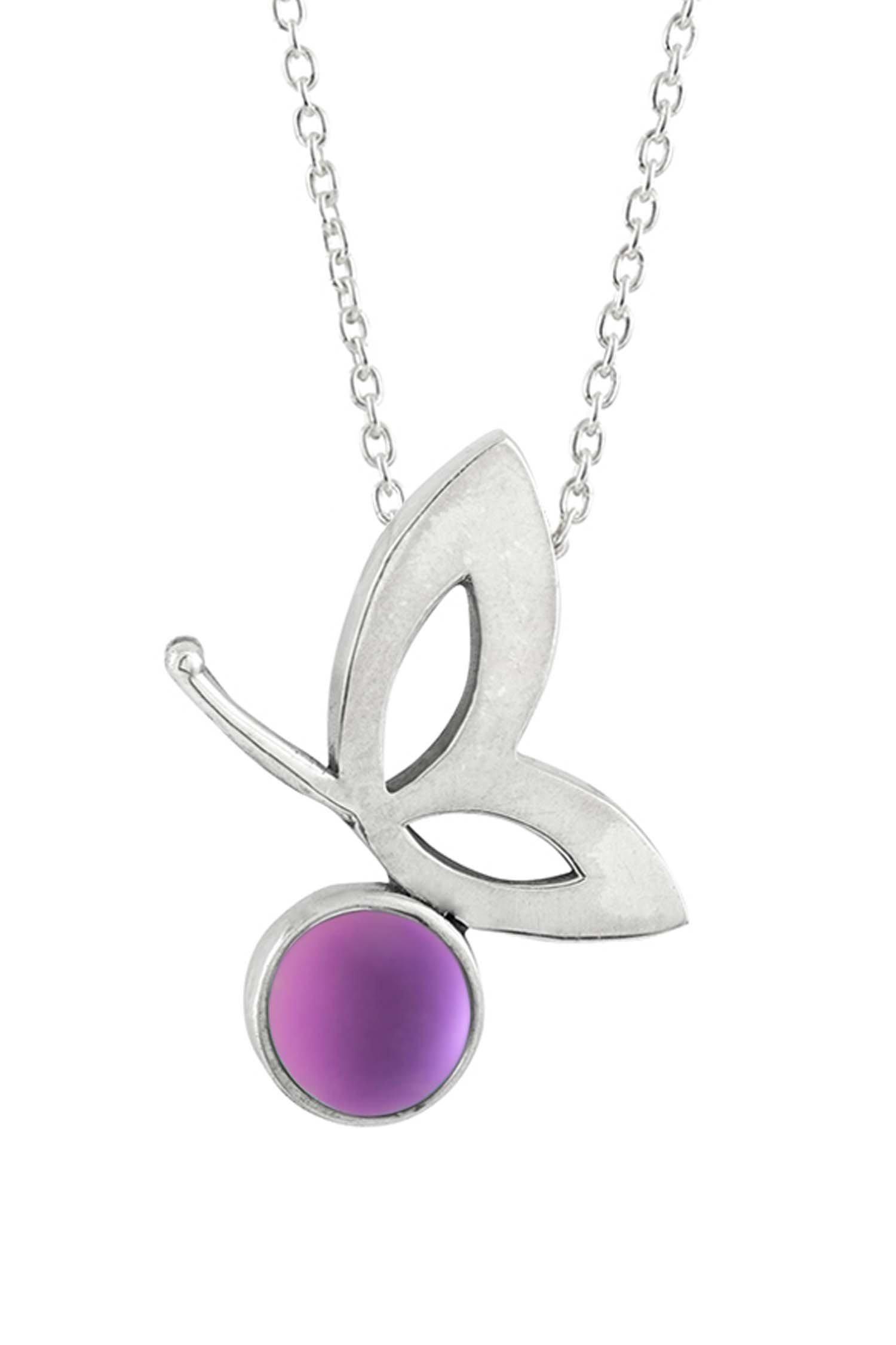 Luanne Crystal Butterfly Necklace - Anne Koplik Designs